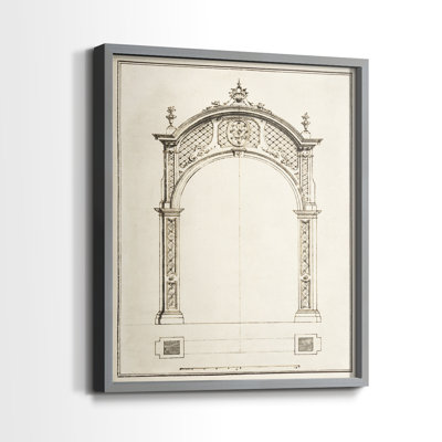 Arch Framed Print - Solid Wood