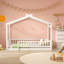 Structure de lit en bois avec clôture-996520306-996520307