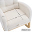 Fauteuil d'appoint avec repose-pieds Accent-1109388554