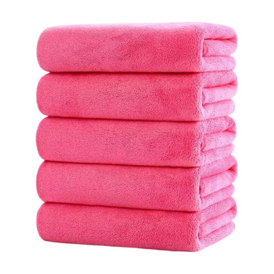 Bath Towels5PCS Cottons Towels Soft And Comfortable Adult Cottons Towel Set