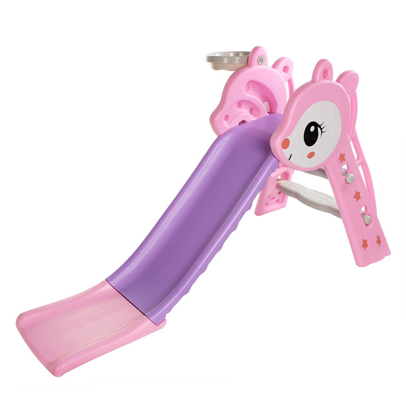 KingSo 56.29'' W Plastic Climber, Purple