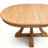 Alvares Extendable Solid Wood Dining Table with Pedestal Base
