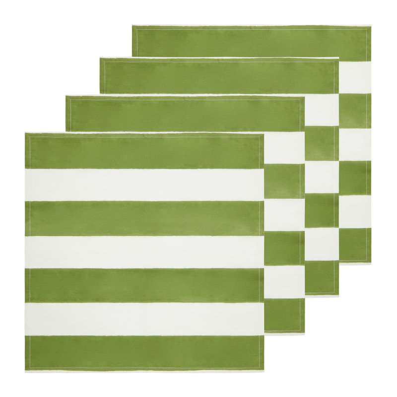 Serviette Brezhane, Vert