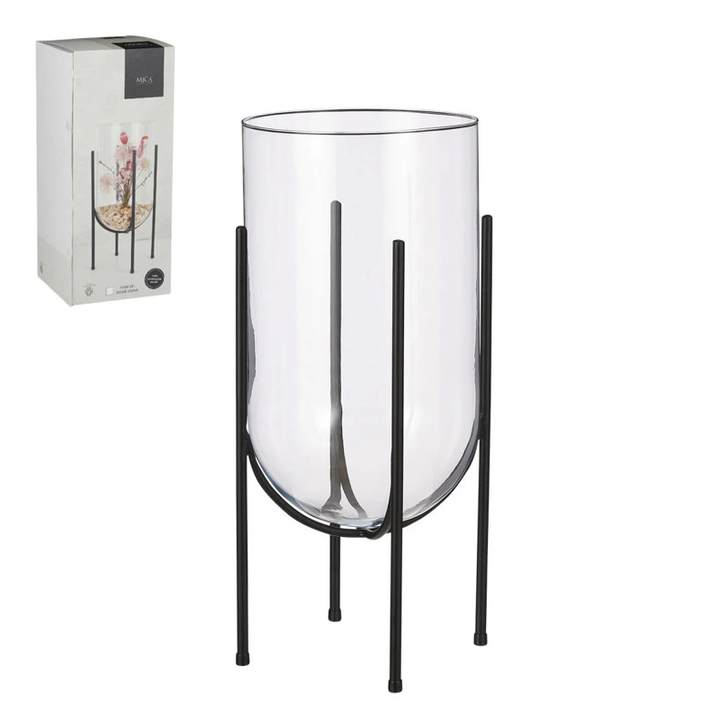 Jamey Glass Table Vase