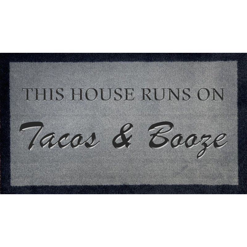 Smitherman Non-Slip Indoor Doormat