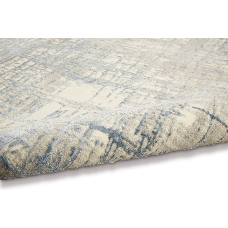 Rush Abstract Area Rug, Runner 69 x 221cm