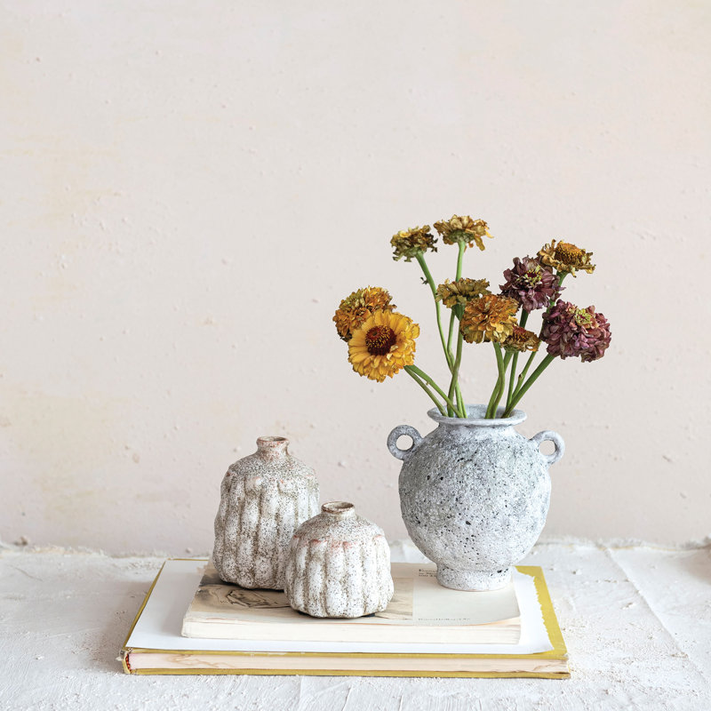 Bramhall 6.12'' Stoneware Table Vase
