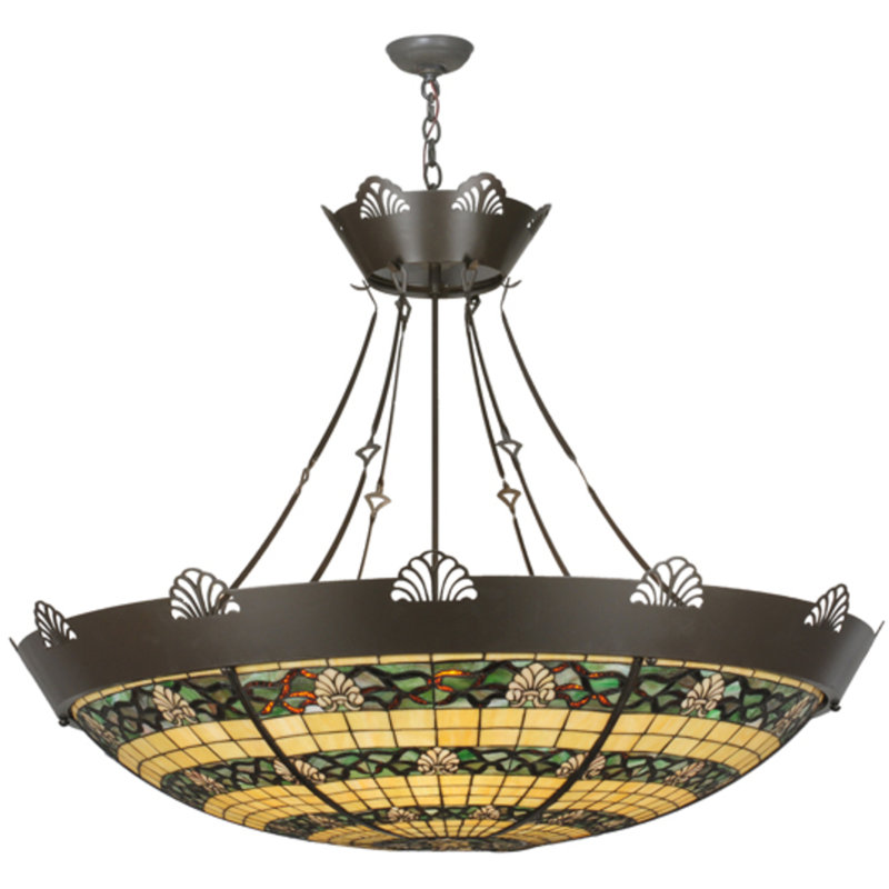 Shell And Ribbon 8 - Light Pendant