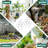 12 Pack Heart-Shaped Metal Plant Trellis – Stackable Rust-Resistant Support