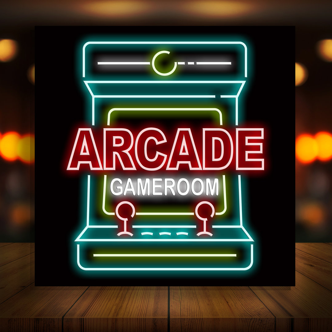 Neon Sign Light Arcade Wall Décor