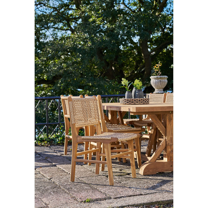 Amier 48cm H Polyester Upholstered Armchair in Natural