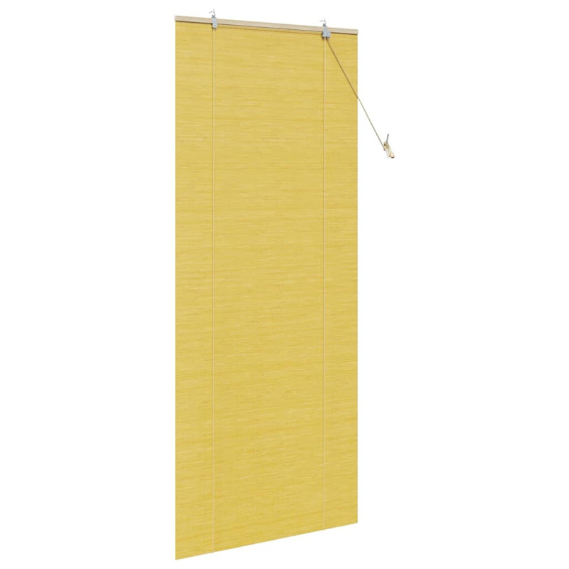 Bamboo Venetian Blind, 220cm L x 90cm W, Yellow