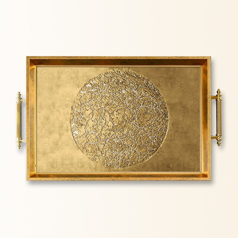 Elegant Glass Tray, 19.7 x 11.4 x 1.4 inches | 100% Durable Glass Construction | Easy to Clean with Damp Cloth | Ideal for Serving, Decorative Display, and Organizing | Stylish Addition to Home Décor
