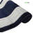 Custom Size Navy & Grey Meander Greek Key Slip Resistant Medium Soft Pile Rug-816830221