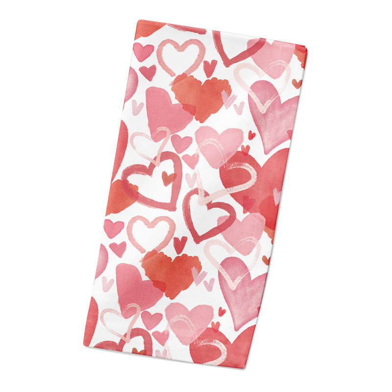 Serviette carrée en coton