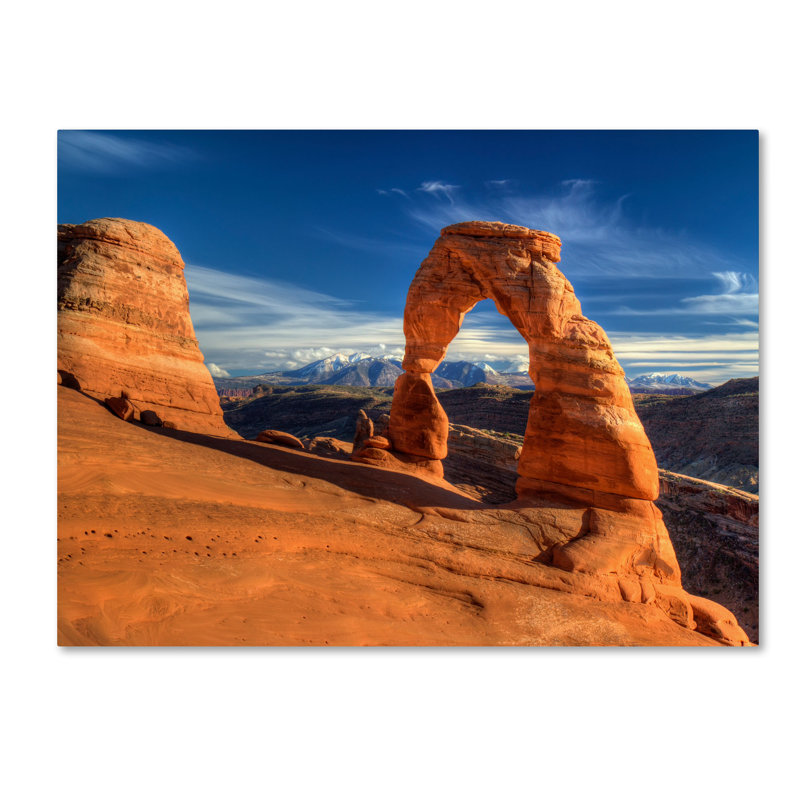 " Delicate Arch " by Pierre Leclerc, 22" H x 32" W x 2" D