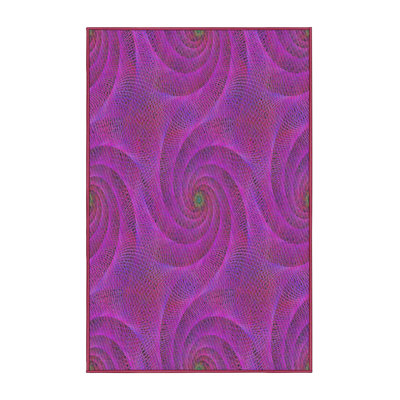 Tapis abstrait mauve