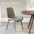 Modern Dining Chairs Set,PU Upholstered Kitchen Chairs Set