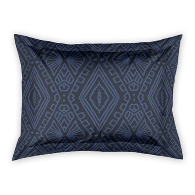 Polyester Geometric Sham Set
