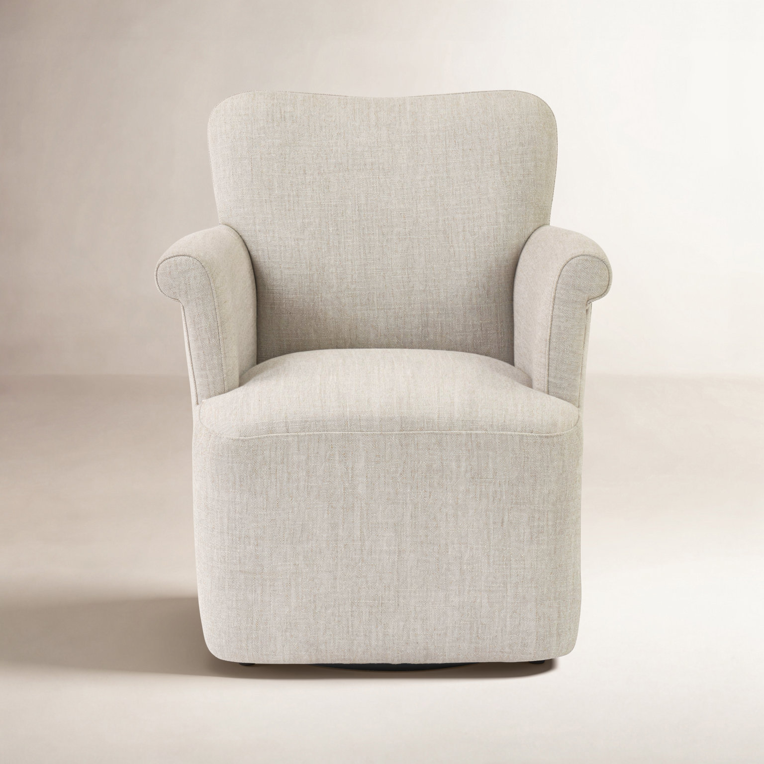 Camellia Swivel Chair, Alcala Wheat