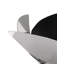 Twist Again Metal Sleek Decorative Bowl in Stainless Steel