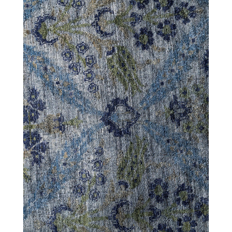 Ivyanna One-of-a-Kind 8' 1" x 8' 1" Hand Knotted Area Rug