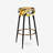 Multicolor Artistic Expression - Abstract Bar Stools Set Of 2