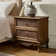 Lundgren Transitional 24'' Tall 2 - Drawer Nightstand with Wood Legs and Charging Station Space