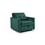 Mobarkar Velvet Convertible Chair-1563049904