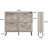 Large Shoe Cabinet With 4 Flip Drawers For Entryway-1024575033