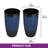 23.5" Tall Plastic  Planters for Outdoor Plants Modern Large Flower Pots Faux Ceramic Glaze-1695406490