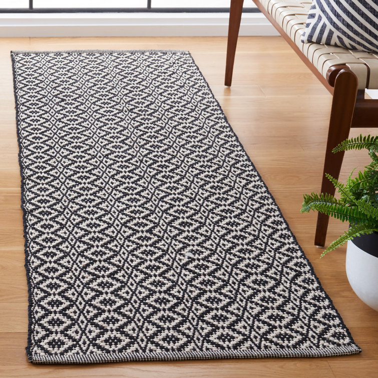 Whyte Hand Woven Cotton Ikat Rug