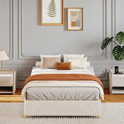 Cloud Bed Frame, No Box Spring Needed