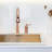 Copper Single-Handle Kitchen Sink Faucet with Pull Down Sprayer, One-Handle High Arc Pull Down Kitchen Faucet with In-Deck Handle.-89084016