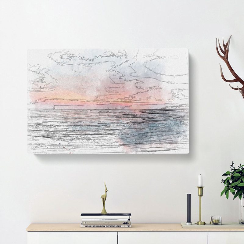Sundown In Sri Lanka - Wrapped Canvas, 35cm H x 50cm W x 3cm D