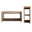 Meuble-lavabo mural moderne avec lavabo et armoire de rangement latérale Modern-971912939