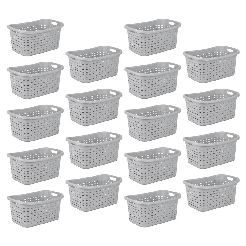 Plastic Basket Set, 18 Pack