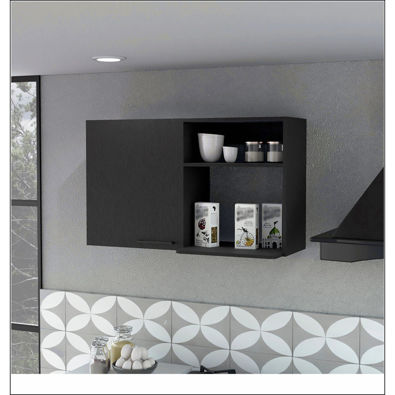 Carter Black 2 Wall Cabinet