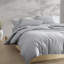 Calvin Klein Washed Percale Cotton Solid Comforter Set-1278333993-1278333972