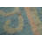 Vegetable Dye Blue Oushak Transitional Turkish Area Rug 8x10