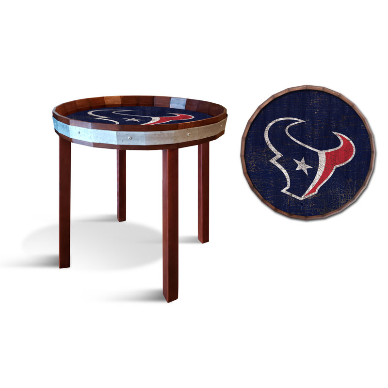 Tray Top End Table, Houston Texans