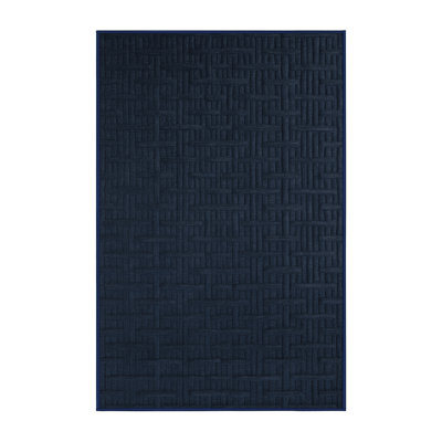 Machine Washable Trellis Gray Area Rug