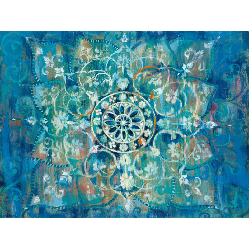 «Mandala I» par Danhui Nai, reproduction sur toile, H 36 po x l 48 po
