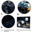 «Midnight Vintage Race Car 1950S On Race Track III - Race Tracks», art mural-1235412516-1235412515