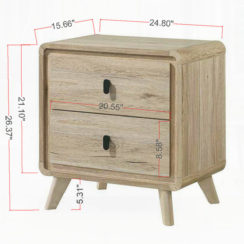 Table de chevet moderne pour chambre à coucher