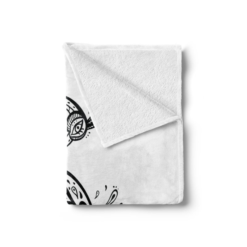 Hand Woven Throw Blanket, 50" x 60"
