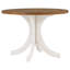 Table de salle à manger ronde en bois massif de petite taille MidMA Century