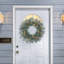 24'' Faux Spruce Lighted Wreath