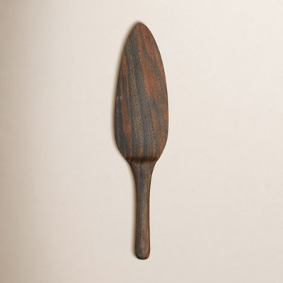 Hand Carved Cake Server