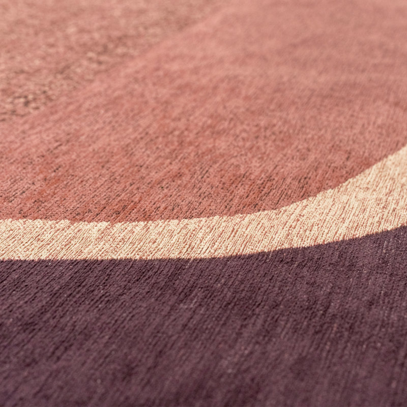Jacquard Recycled P.E.T Rug, Pink, Rectangle 200 x 280 cm